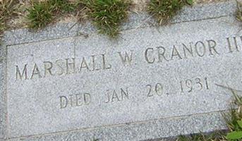 Marshall W Cranor, III