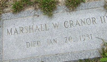 Marshall W Cranor, III