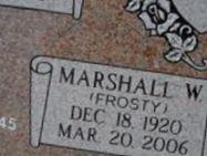 Marshall William "Frosty" Frost