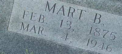 Mart B. Armstrong Mart B. Armstrong