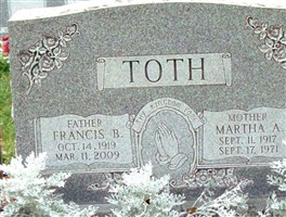 Martha A. Bletch Toth Martha A. Bletch Toth
