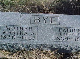 Martha A. Bye Martha A. Bye