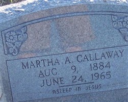 Martha A. Callaway