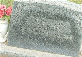 Martha A Lowe