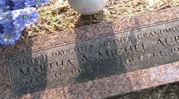 Martha A Michel Aubin