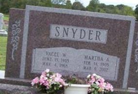 Martha A Snyder