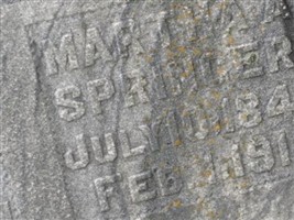 Martha A. Springer Martha A. Springer
