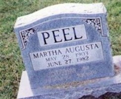 Martha Agusta Egner Peel Martha Agusta Egner Peel