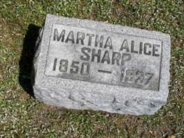 Martha Alice Sharp Martha Alice Sharp