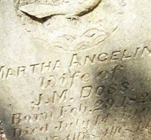 Martha Angeline Holman Doss