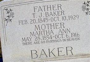 Martha Ann Baker