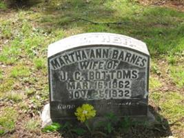 Martha Ann Barnes Bottoms