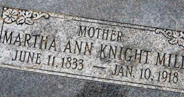 Martha Ann Knight Winsor