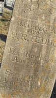 Martha Ann Lewis Riddle
