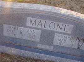 Martha Ann Malone