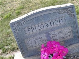 Martha Ann Setzer Prestwood Martha Ann Setzer Prestwood