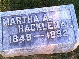Martha Ann Shortridge Hackleman Martha Ann Shortridge Hackleman