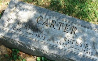 Martha Ann Wickizer Carter Martha Ann Wickizer Carter