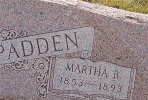 Martha B. McSpadden Martha B. McSpadden