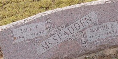 Martha B. McSpadden Martha B. McSpadden