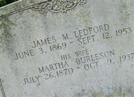 Martha Burleson Ledford Martha Burleson Ledford