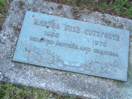 Martha Bush Cutsforth Martha Bush Cutsforth