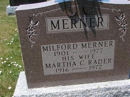 Martha C Rader Merner