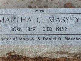 Martha C. Ridenhour Massey