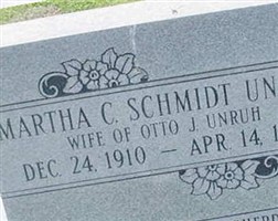 Martha C. Schmidt Unruh