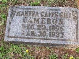 Martha Capps Gill Cameron