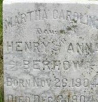 Martha Caroline Berhow