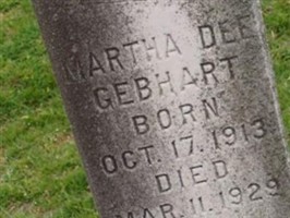 Martha Dee Gebhart Martha Dee Gebhart