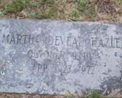 Martha Deveau Hazler