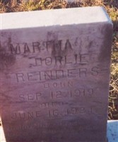 Martha Dorlie Reinders Martha Dorlie Reinders
