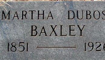 Martha Dubose Baxley
