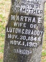 Martha E Braddy