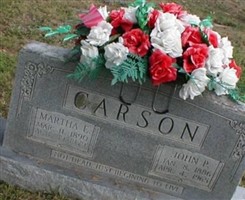 Martha E. Carson Martha E. Carson