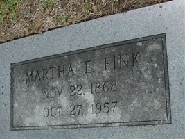 Martha E Fink
