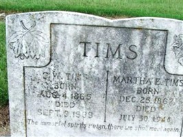 Martha E Gross Tims