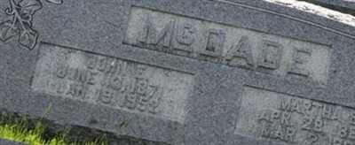 Martha E. Kivett McDade
