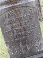 Martha E Lawrence Hawkins