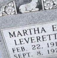 Martha E. Leverett