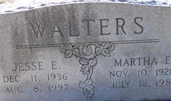 Martha E Walters Martha E Walters