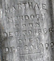 Martha E Wilson Murdoch