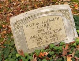 Martha Elizabeth Corr Kemp