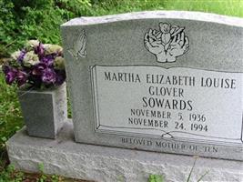 Martha Elizabeth Louise Glover Sowards