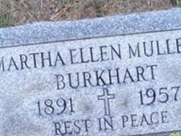 Martha Ellen Mullenix Burkhart