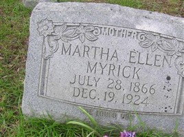 Martha Ellen Myrick
