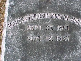 Martha Emerson Moring Martha Emerson Moring