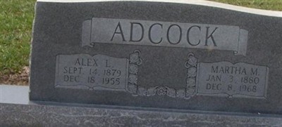 Martha Eugene Mullis Adcock Martha Eugene Mullis Adcock